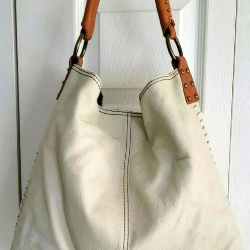 Lucky Brand Whipstitch Hobo Shoulder Bag